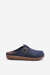 Чоловічі тапочки з пряжкою Preventive Slippers Inblu Navy Blue MT000012