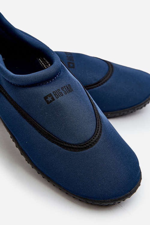 Чоловічі водні туфлі темно-синього кольору Big Star NN174751