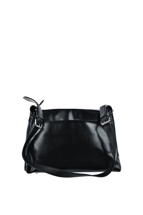 Сумка Через Плече З Золотою Ланцюгом Big Star OO574048 Чорна