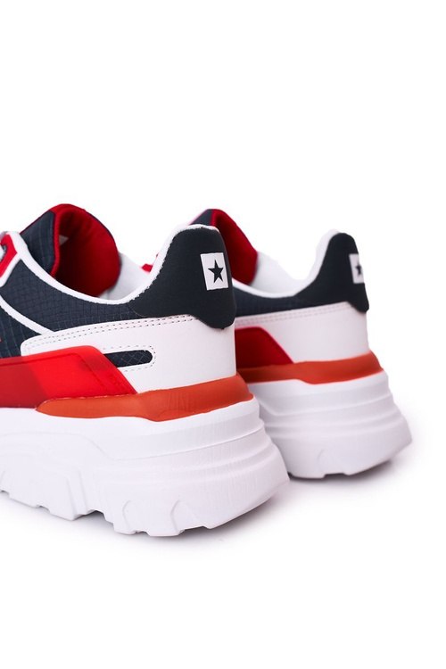 Чоловіче спортивне взуття Memory Foam Big Star HH174207 Navy-White