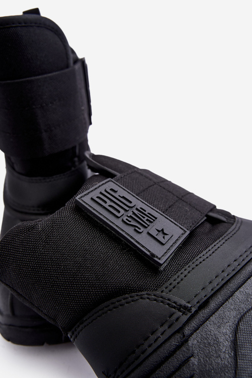 Дитячі снігові черевики на липучці Big Star KK374237 Camel