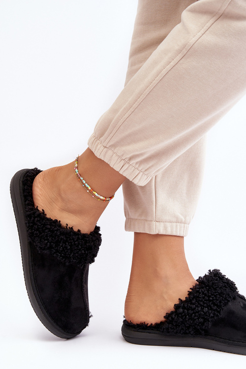 Жіночі стьобані тапочки Inblu EK000010 Чорні