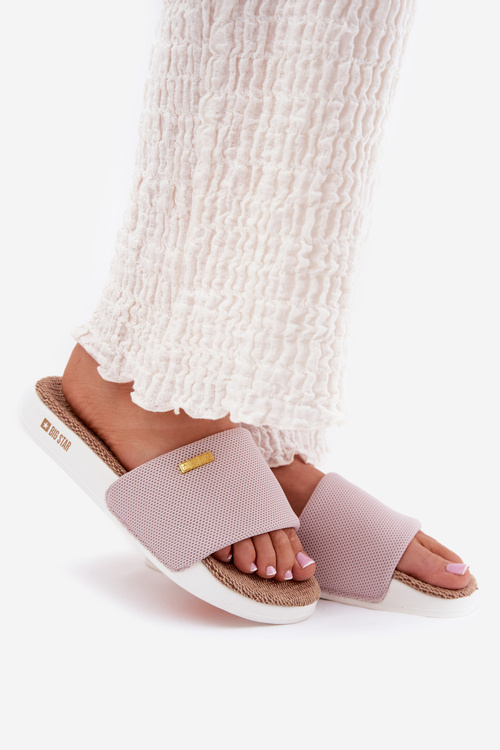 Жіночі Сандалі Big Star RR274A105 Світло-рожеві