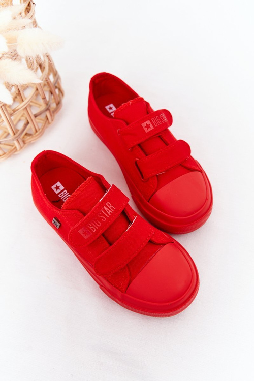 Дитячі кросівки на липучці Big Star FF374097 Red