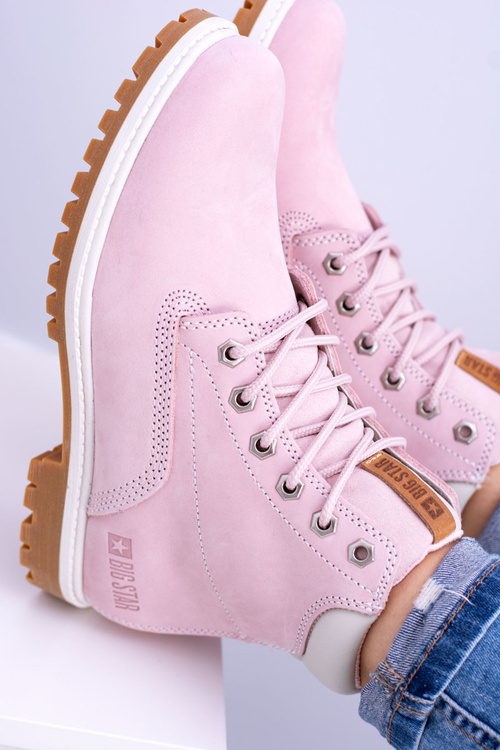 Жіночі черевики Big Star Boots Timber Trappers Powder Pink Timon