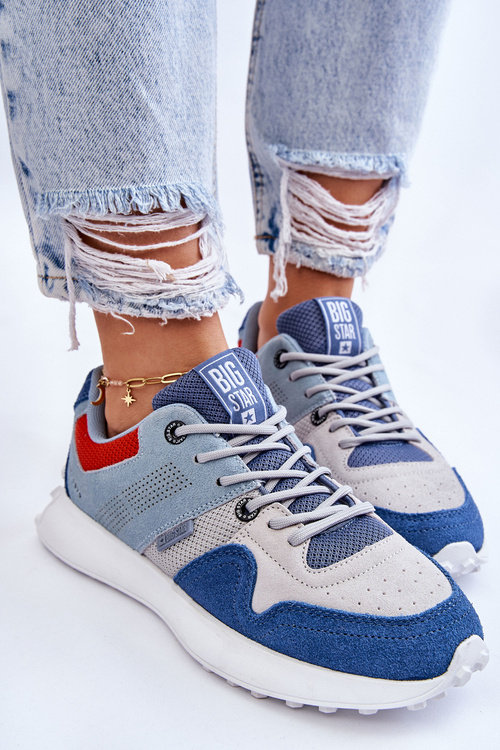 Жіночі кросівки Big Star LL274421 Сині