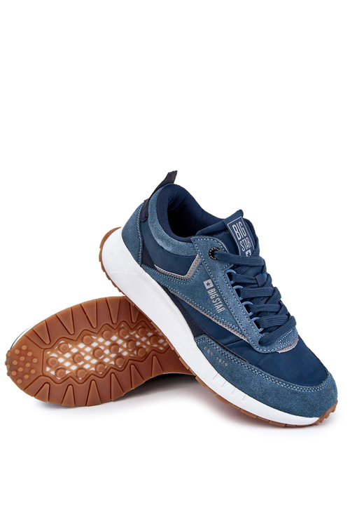 Чоловіче спортивне взуття Big Star KK174022 Темно-синій