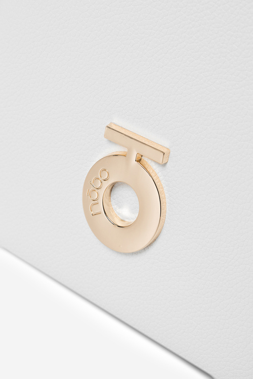 Жіночий маленький рюкзак з еко шкіри NOBO BAGP230-K000 Білий