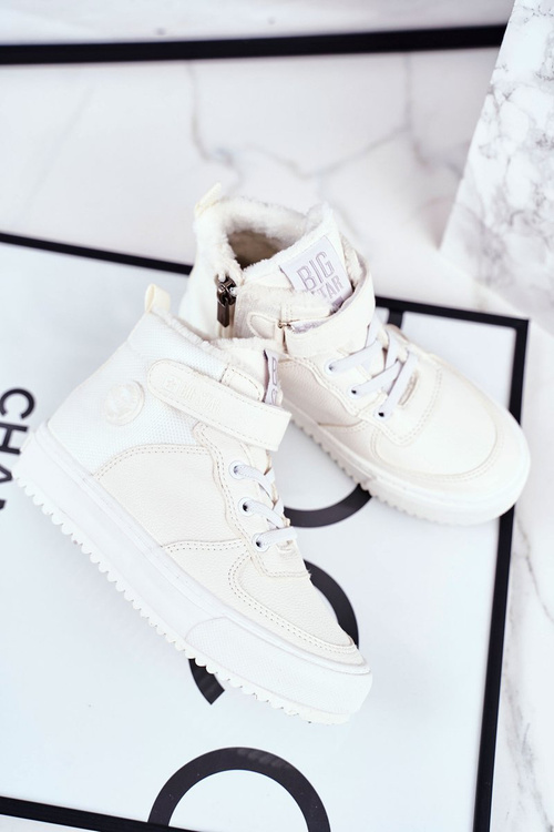 Дитяче утеплене спортивне взуття Big Star GG374041 Білий