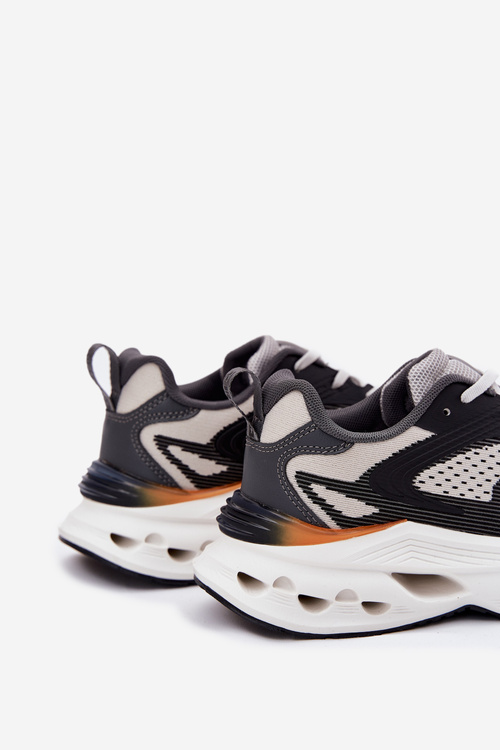 Чоловіче Спортивне Взуття На Платформі Big Star RR174023 Hi-Poly System Сірі