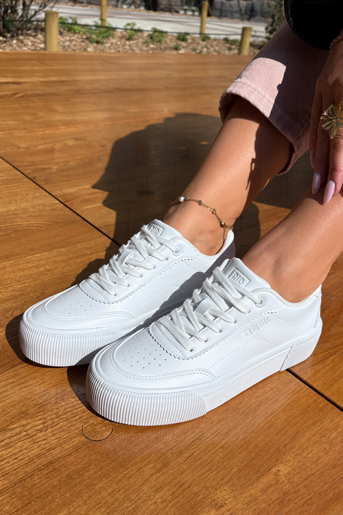 Низькі кросівки з еко-шкіри Big Star RR274303 Білі