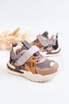 Дитяче спортивне взуття сіро-коричневе Nathine