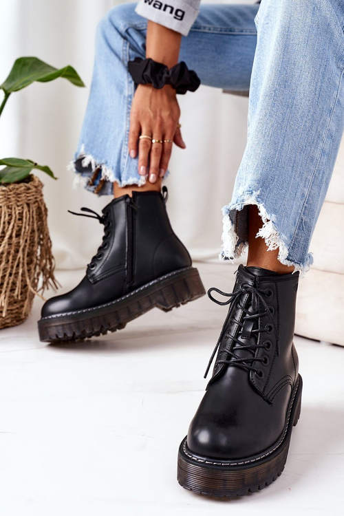 Чоботи утеплені Big Star II274110 Чорні