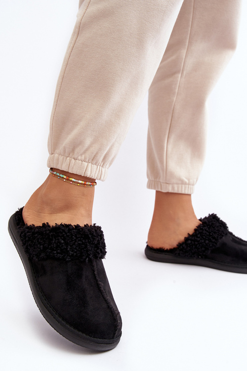 Жіночі стьобані тапочки Inblu EK000010 Чорні