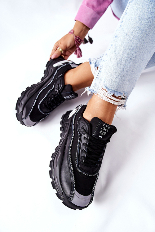 Жіночі кросівки Cross Jeans II2R4018C Чорні