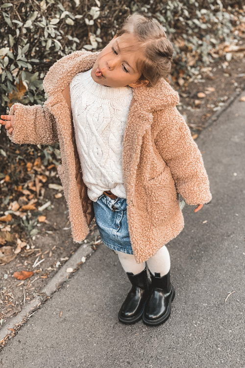 Чоботи дитячі утеплені Aletris чорного кольору