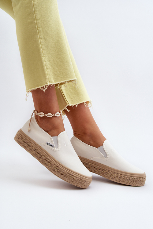 Жіночі кросівки сліпони Big Star LL274389 Білі