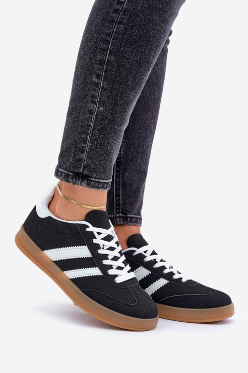 Жіночі Низькі Кросівки Чорні Ennorwen