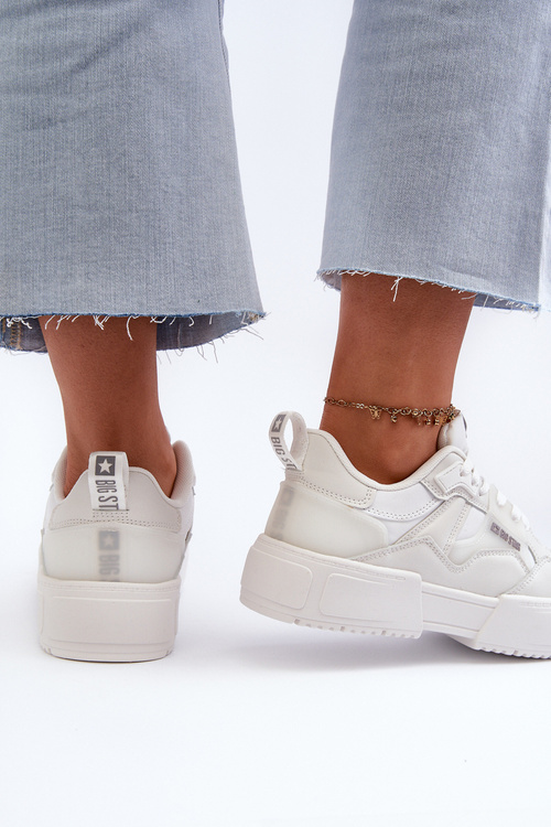 Легкі жіночі кросівки Big Star NN274322 Memory Foam System Білі