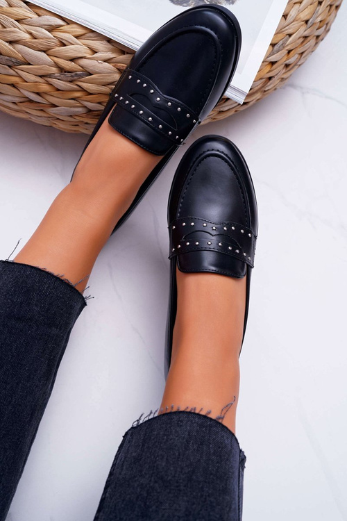 Жіночі лофери Mokassins Lords Black Tenes