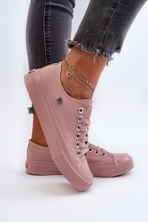 Класичні жіночі кросівки Big Star NN274291 Рожеві