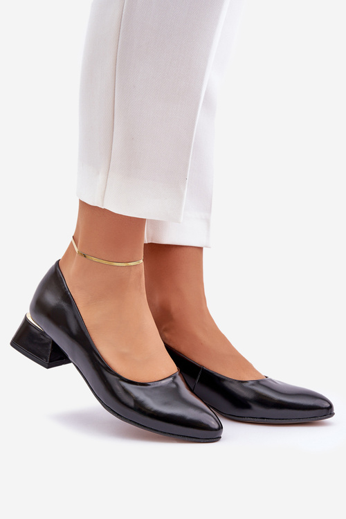 Шкіряні Туфлі Lewski 3118 Чорні