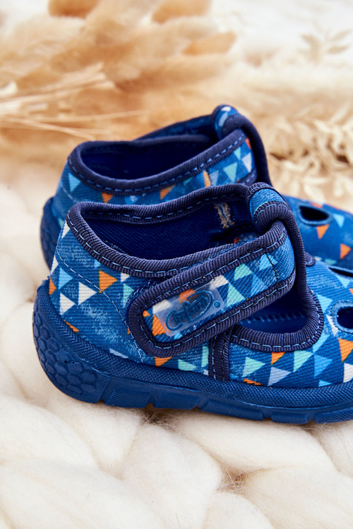 Взуття Тапочки Befado Triangles 533P023 Blue