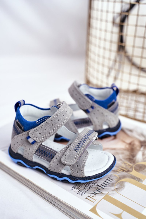 Дитячі босоніжки BARTEK сірі T-71824/76G