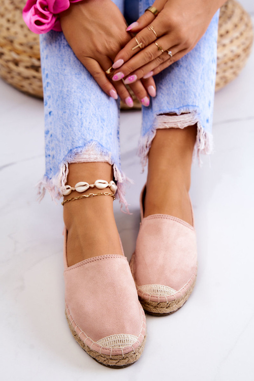 Жіночі класичні еспадрільї Big Star JJ274955 Рожеві