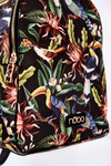 Жіночий шкіряний рюкзак NOBO M3170-C020 Birds Black