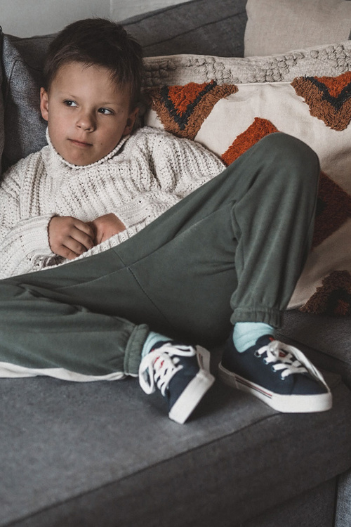 Дитячі низькі кросівки Big Star JJ374173 Темно-сині