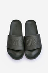 Чоловічі тапочки з піни Big Star MM174324 Dark Green