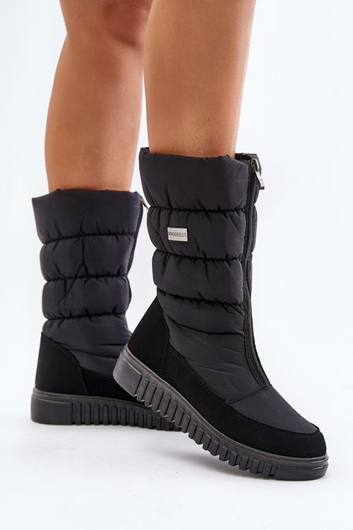 Жіночі снігові черевики Progress PROGJ-22-136 Чорні