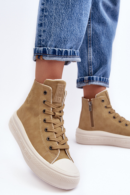 Жіночі утеплені кросівки на блискавці Camel Big Star MM274026