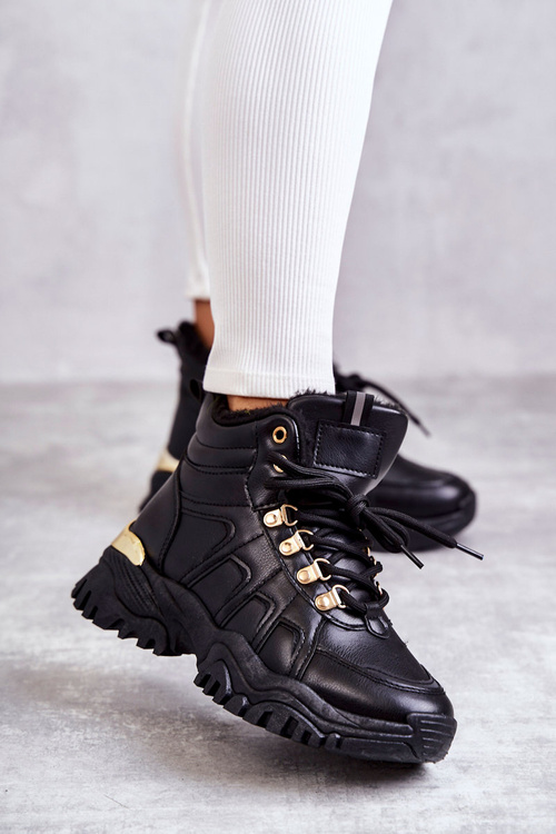 Жіночі утеплені чоботи Black Hareshaw