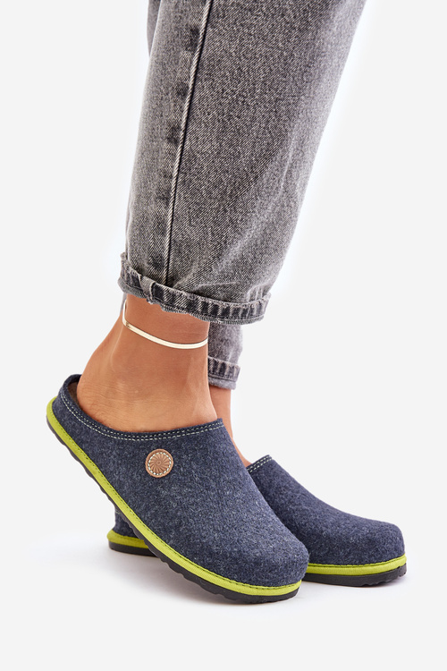 Жіноче домашнє взуття Тапочки Inblu Navy CS000039