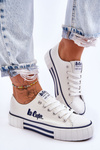 Жіночі кросівки на платформі Lee Cooper LCW-23-31-1802L білі