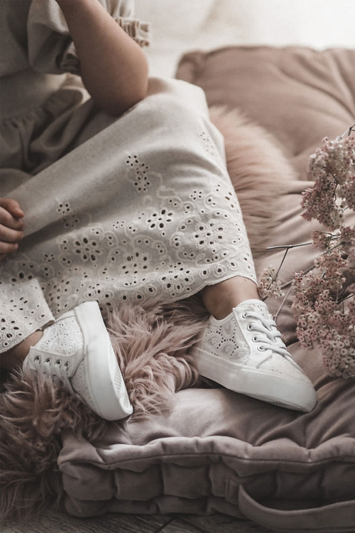 Ажурні кросівки Big Star JJ374134 Білі