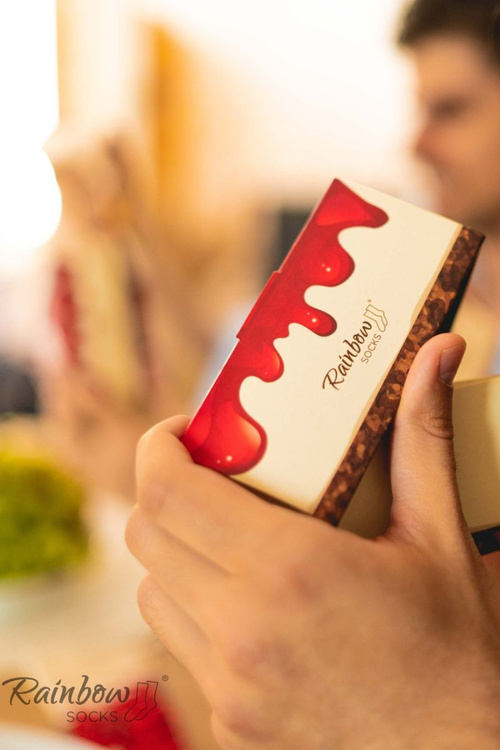 Чізкейк Rainbow Socks New York з вишнею 1 пара