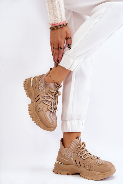 Жіночі шкарпетки Спортивне взуття бежеві Berna