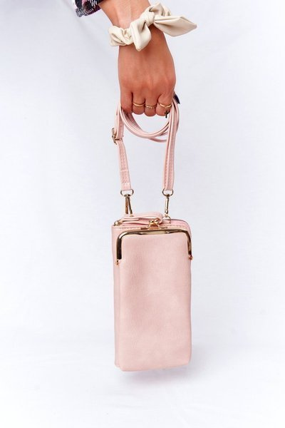 Жіночий гаманець 2в1 з гачком Selena Pink