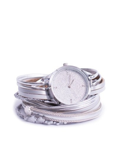Жіночий годинник Michael John Nadine Silver