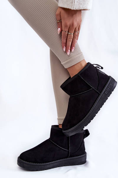 Жіночі теплі зимові черевики Big Star KK274288 Чорні