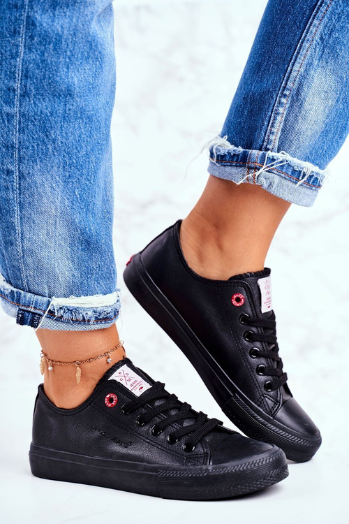 Жіночі кросівки Cross Jeans чорні DD2R4029