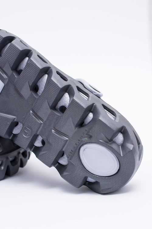 Темно-сірі чоловічі садові легкі шльопанці Kroks Eva