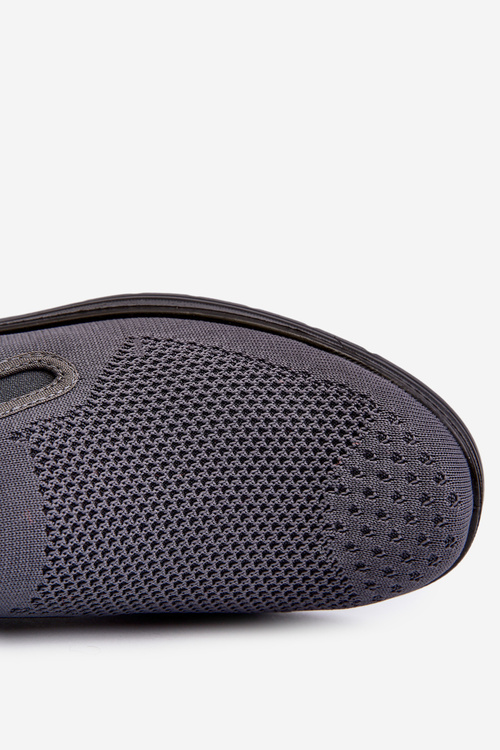 Чоловічі кросівки тенісні черевики сірі Nomiji