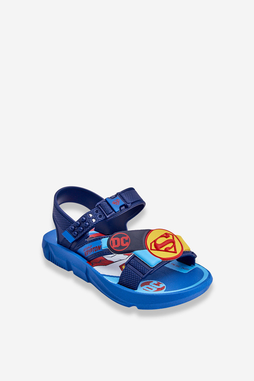 Дитячі босоніжки Superman Grendene Kids JJ385050 Сині