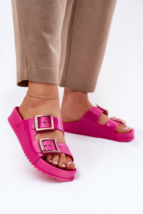 Жіночі Гладкі Ароматні Сандалі ZAXY Рожеві NN285093