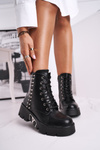 Жіночі черевики Grunge Black Hard Rock