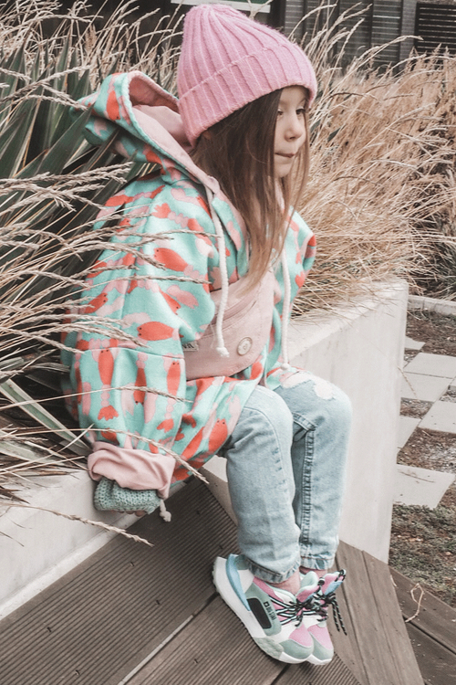 Дитяче спортивне взуття Memory Foam System Big Star LL374219 Pink-Green